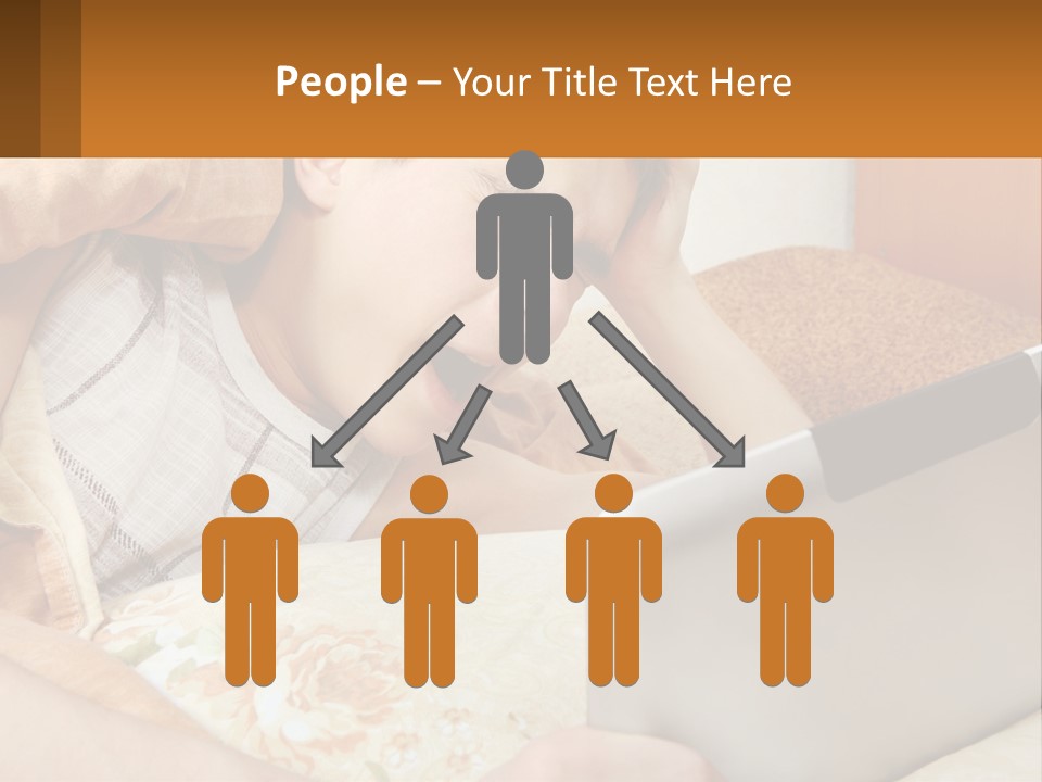 Remote Technology White PowerPoint Template