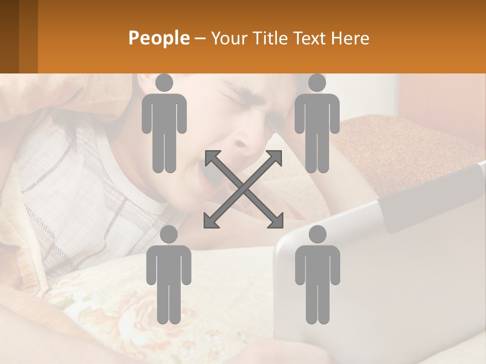 Remote Technology White PowerPoint Template