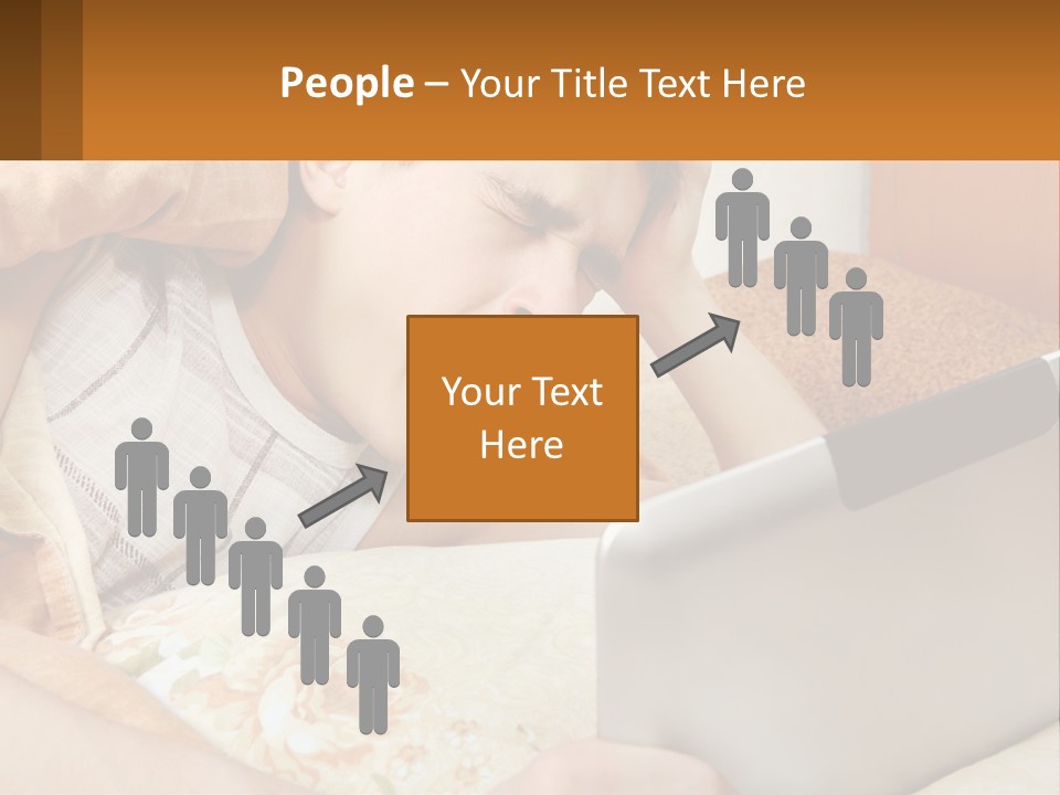 Remote Technology White PowerPoint Template