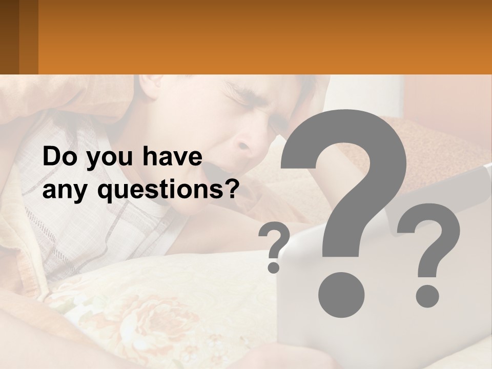 Remote Technology White PowerPoint Template