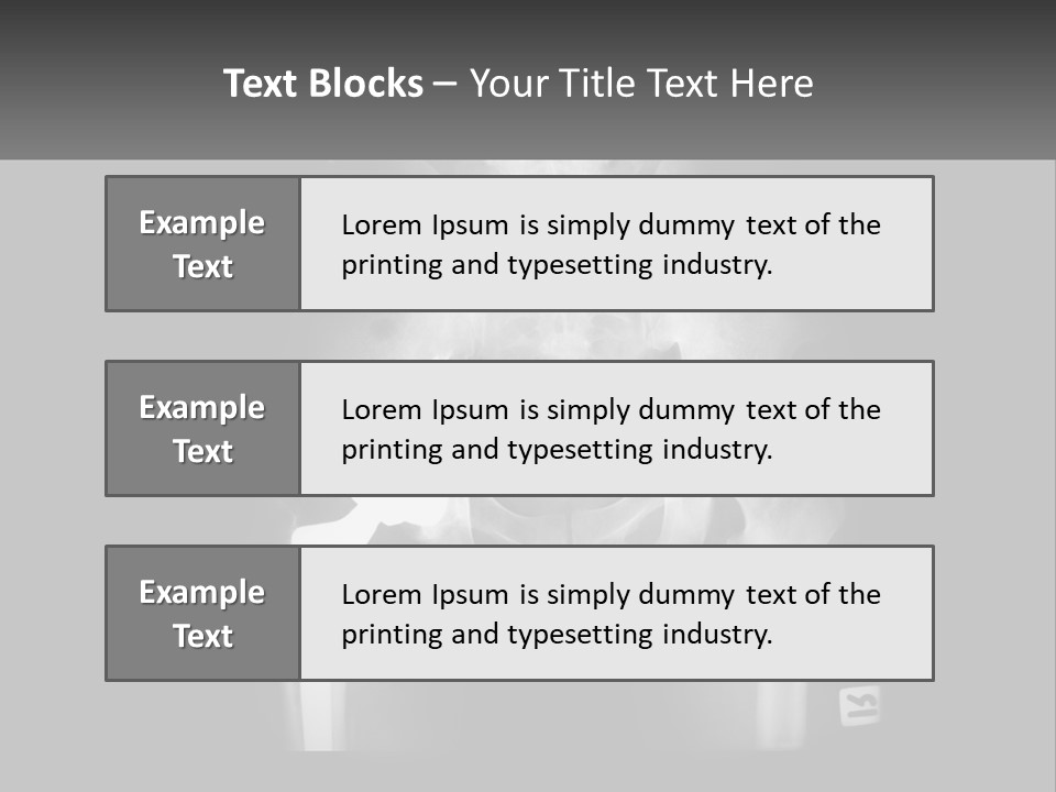 Air Part Unit PowerPoint Template