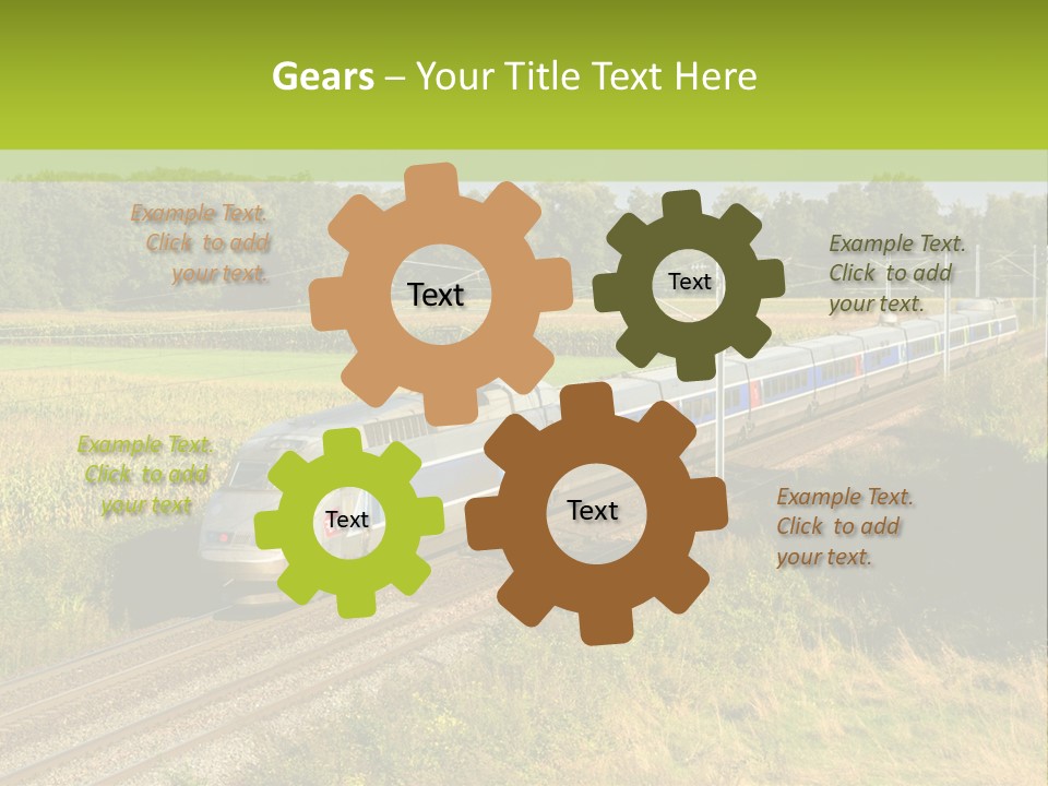 Cool Industry Conditioner PowerPoint Template