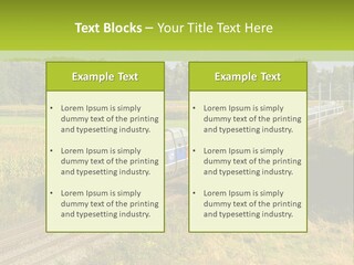 Cool Industry Conditioner PowerPoint Template