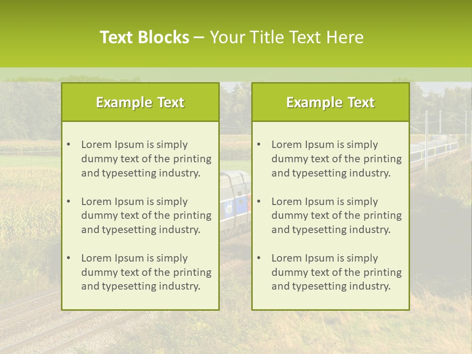 Cool Industry Conditioner PowerPoint Template