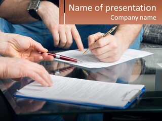 Temperature House Technology PowerPoint Template