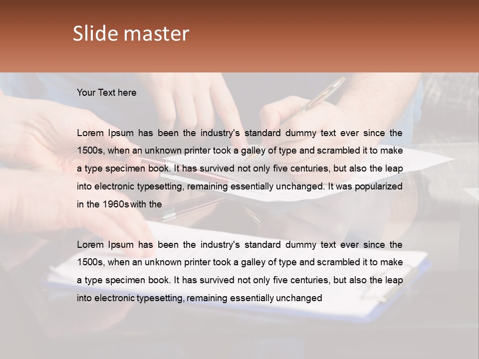 Temperature House Technology PowerPoint Template