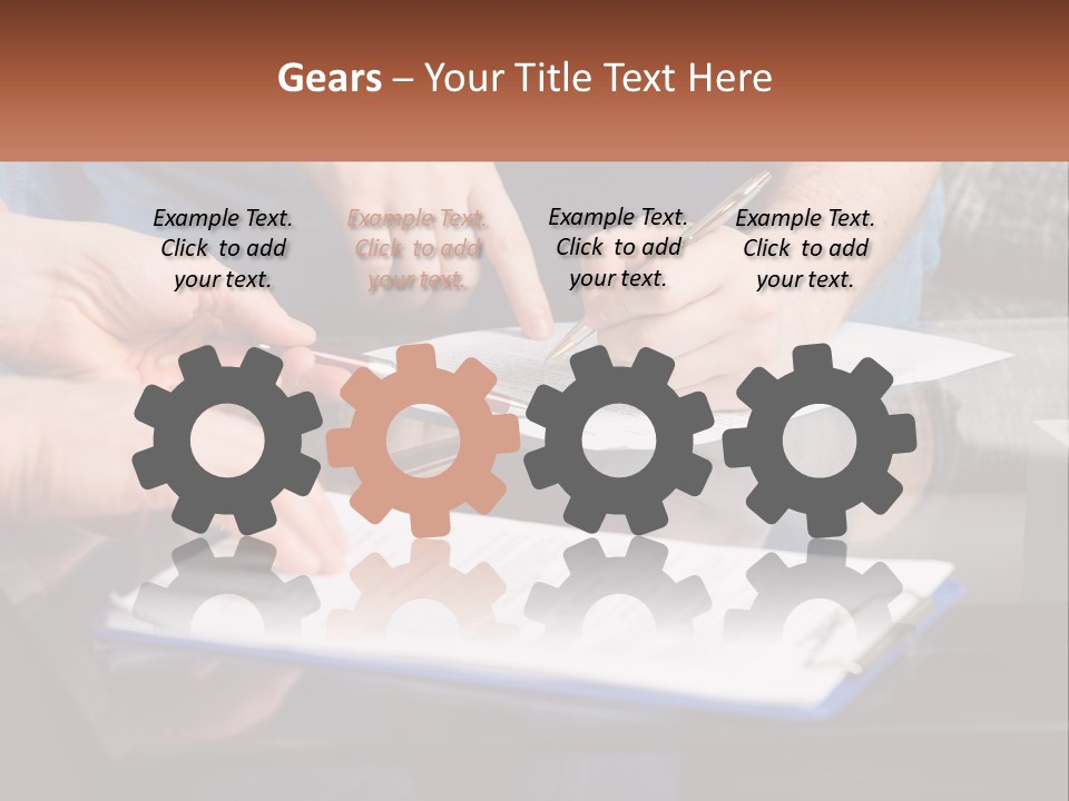 Temperature House Technology PowerPoint Template