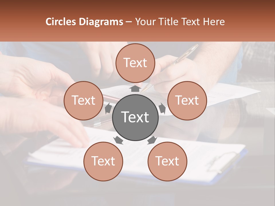 Temperature House Technology PowerPoint Template