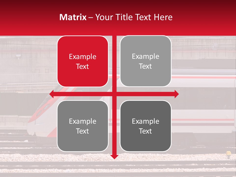 Condition White Industry PowerPoint Template
