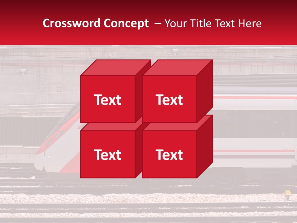 Condition White Industry PowerPoint Template