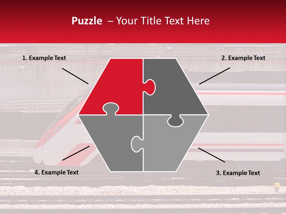 Condition White Industry PowerPoint Template
