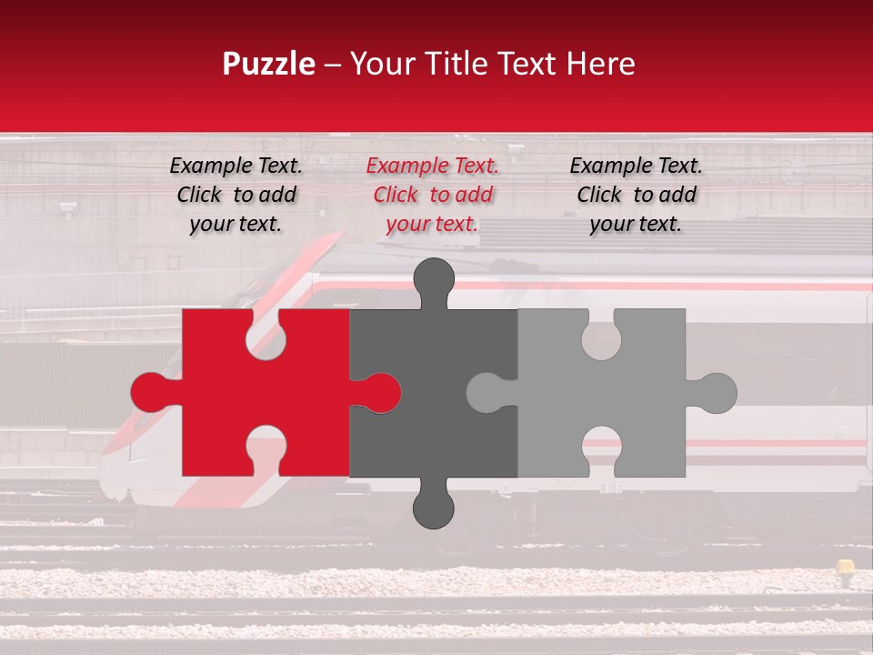 Condition White Industry PowerPoint Template