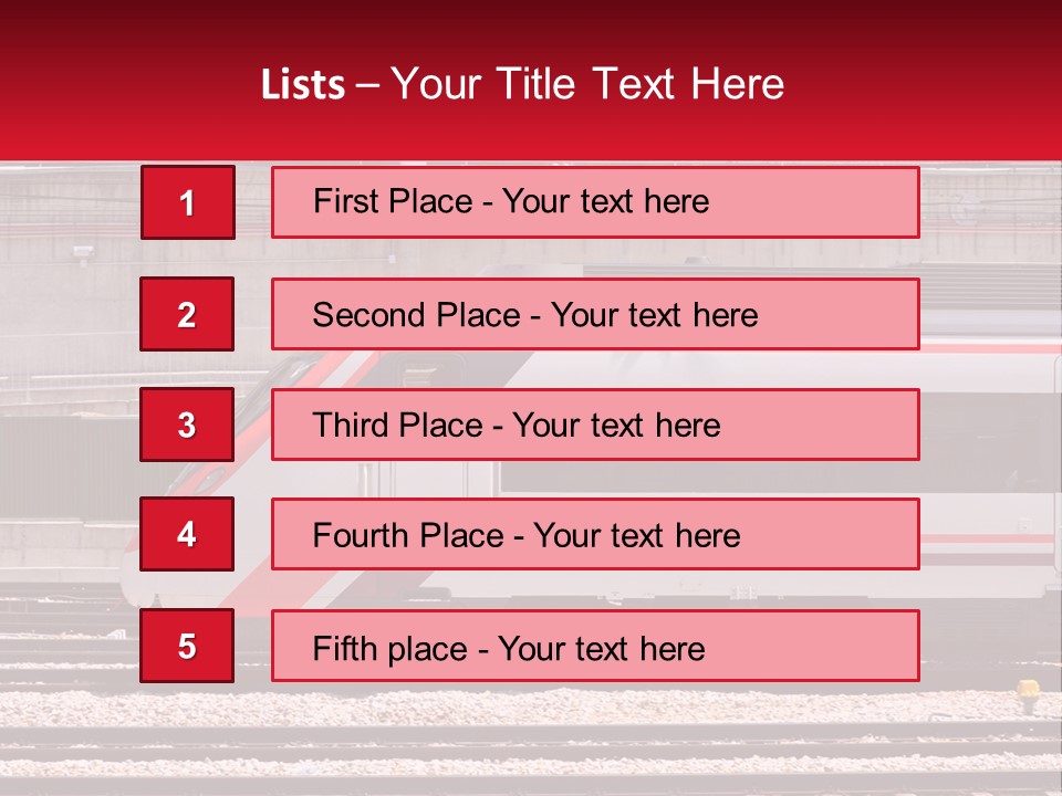 Condition White Industry PowerPoint Template