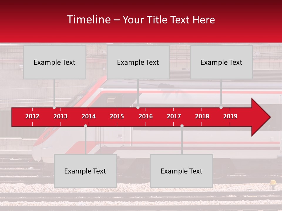 Condition White Industry PowerPoint Template