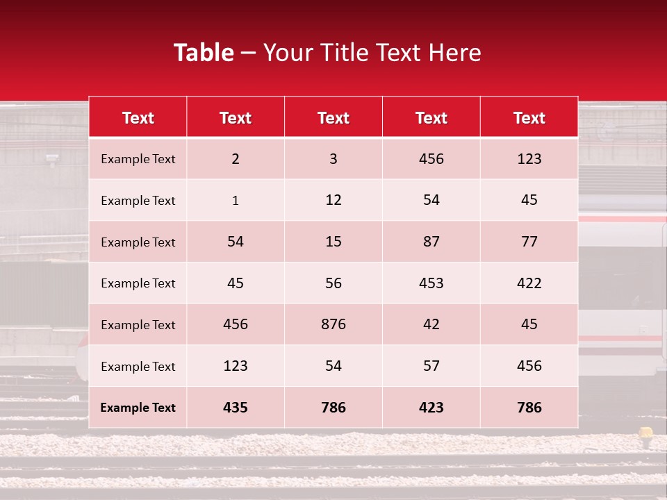 Condition White Industry PowerPoint Template