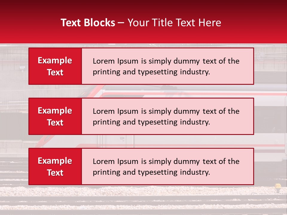 Condition White Industry PowerPoint Template