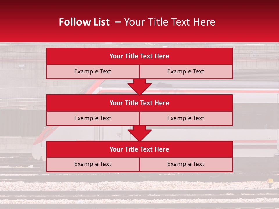Condition White Industry PowerPoint Template
