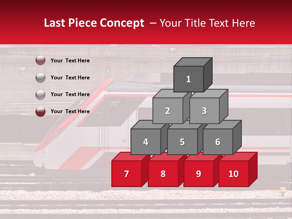 Condition White Industry PowerPoint Template