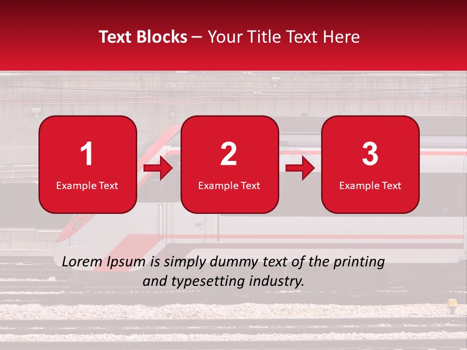 Condition White Industry PowerPoint Template