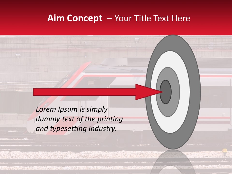 Condition White Industry PowerPoint Template