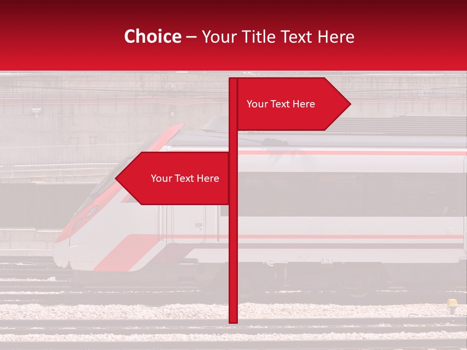 Condition White Industry PowerPoint Template