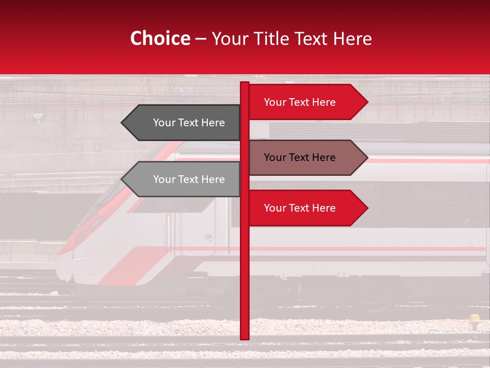 Condition White Industry PowerPoint Template