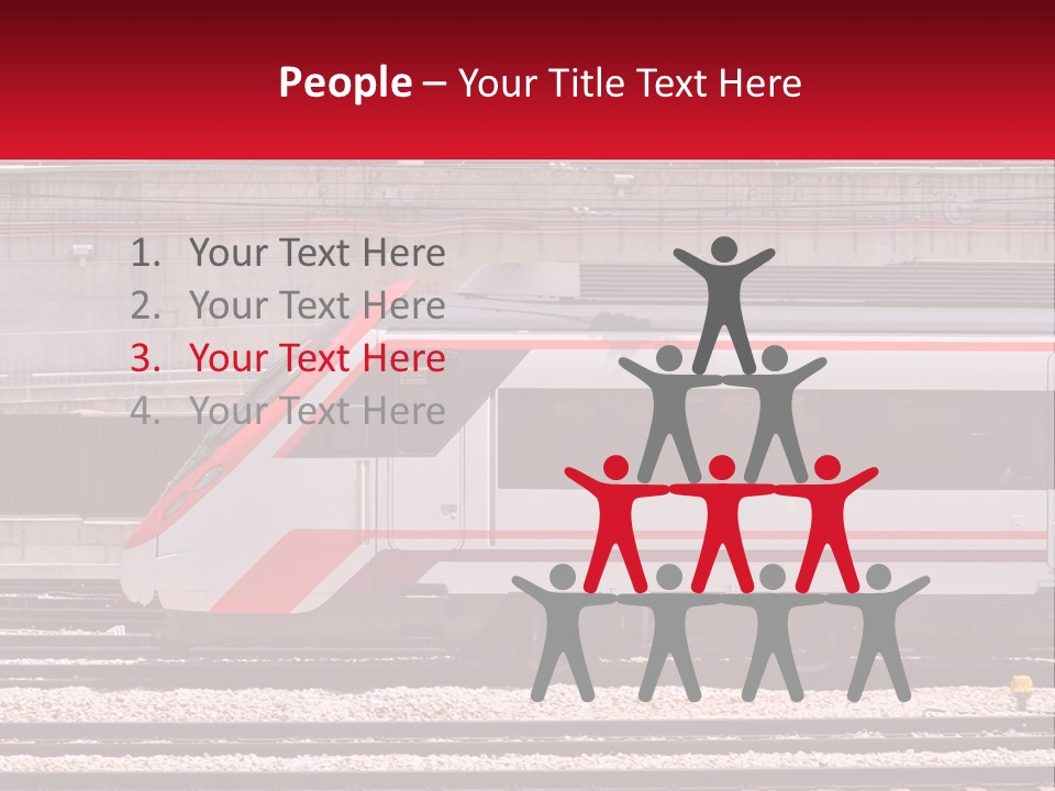 Condition White Industry PowerPoint Template