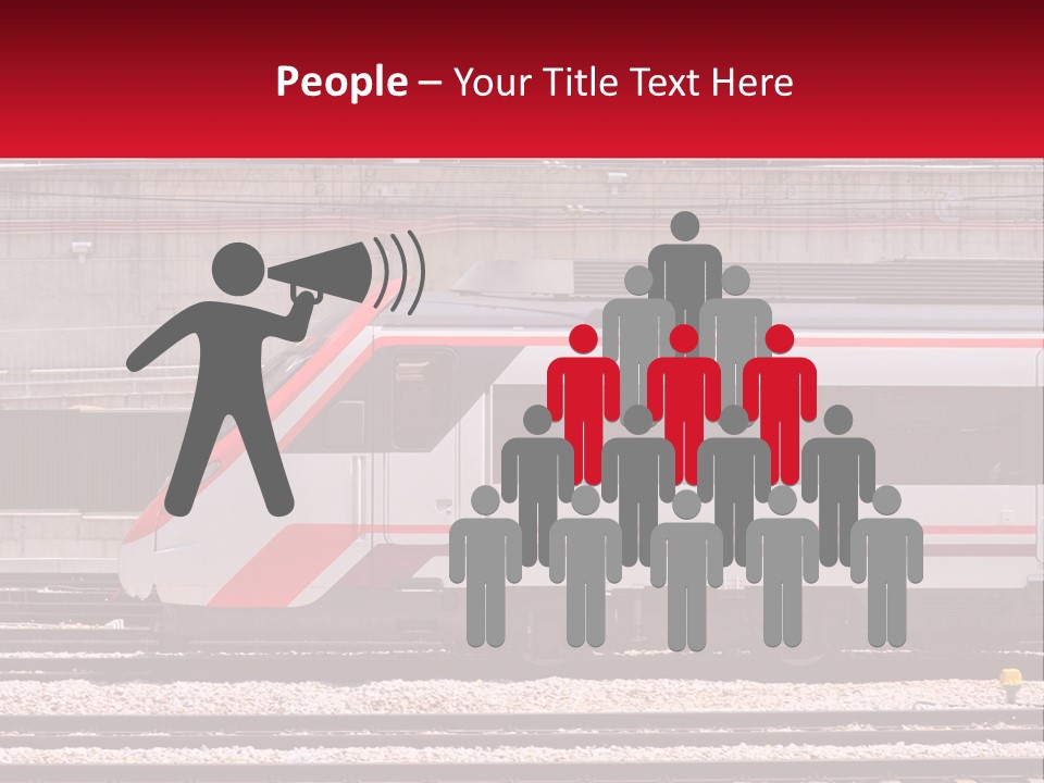 Condition White Industry PowerPoint Template