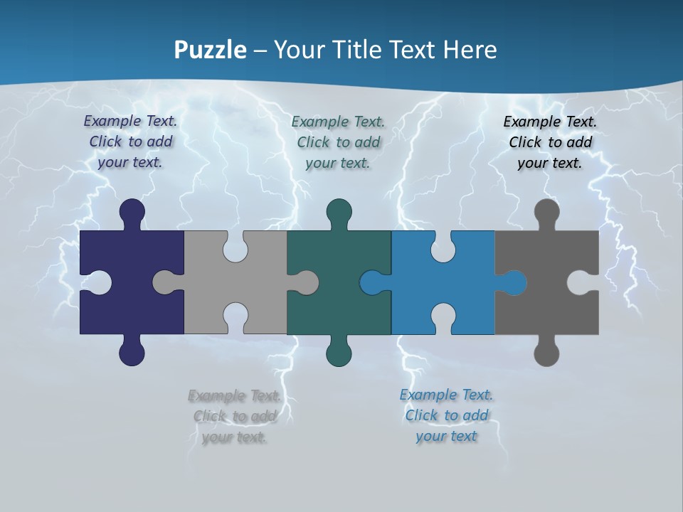 Supply System Power PowerPoint Template