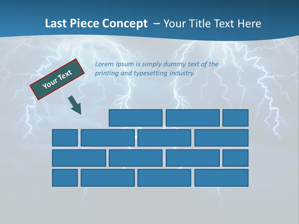 Supply System Power PowerPoint Template