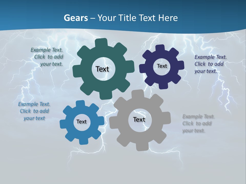 Supply System Power PowerPoint Template