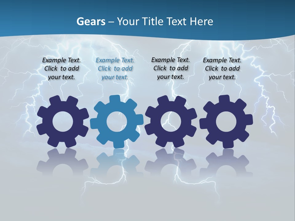 Supply System Power PowerPoint Template