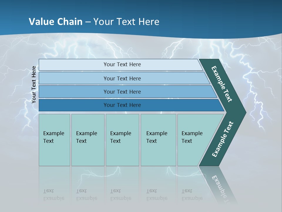 Supply System Power PowerPoint Template