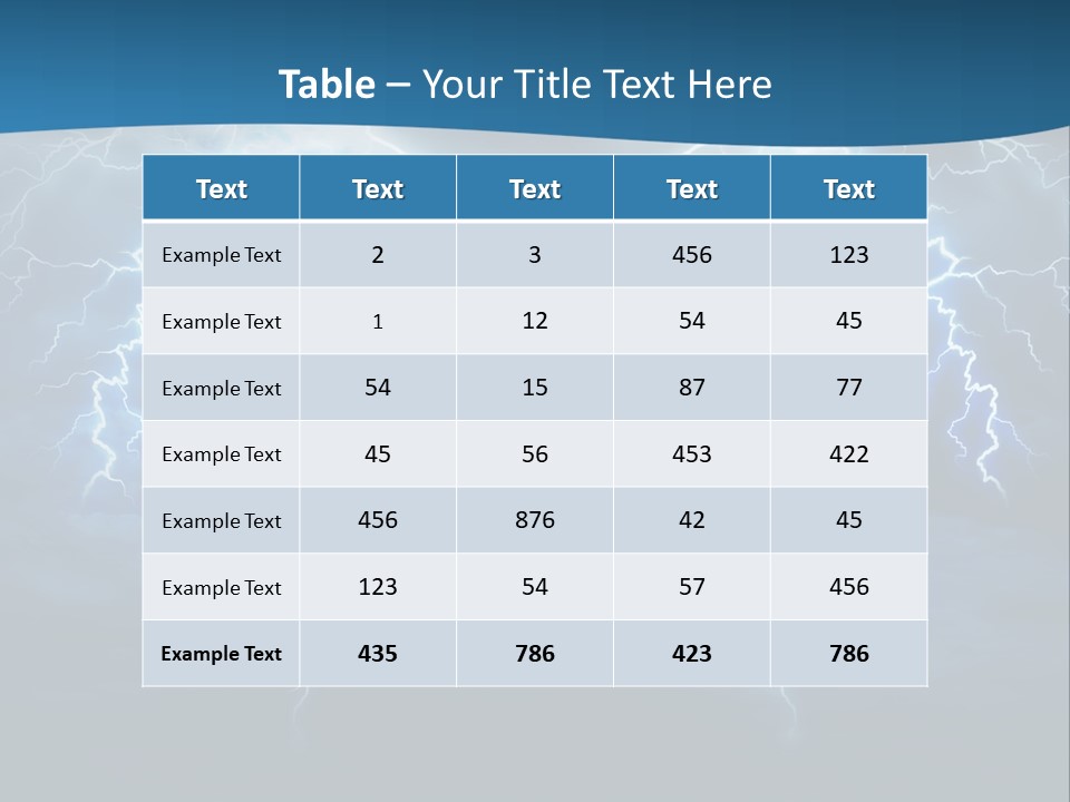 Supply System Power PowerPoint Template