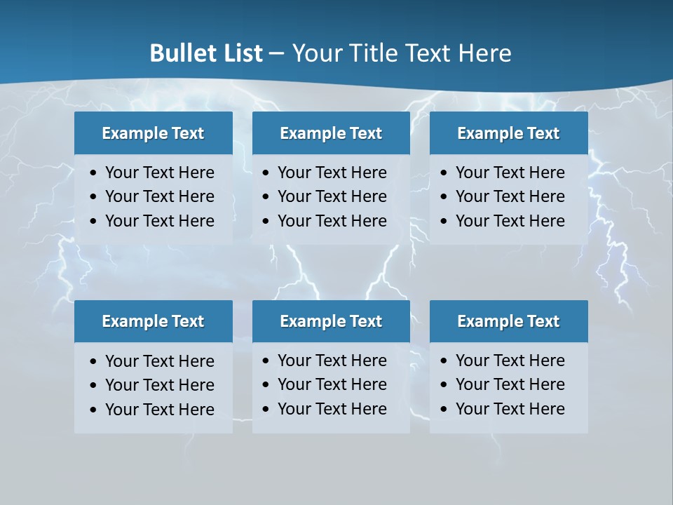 Supply System Power PowerPoint Template