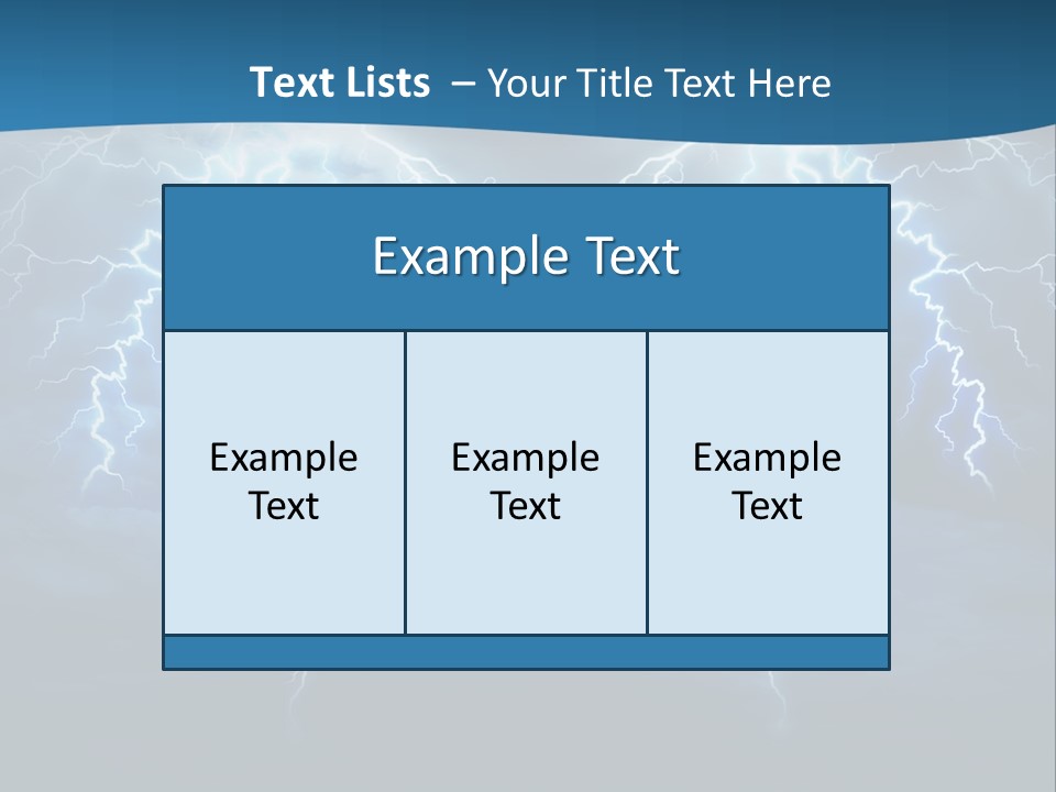 Supply System Power PowerPoint Template