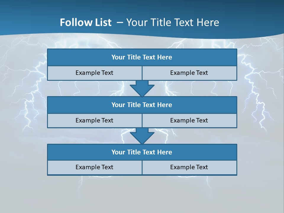 Supply System Power PowerPoint Template
