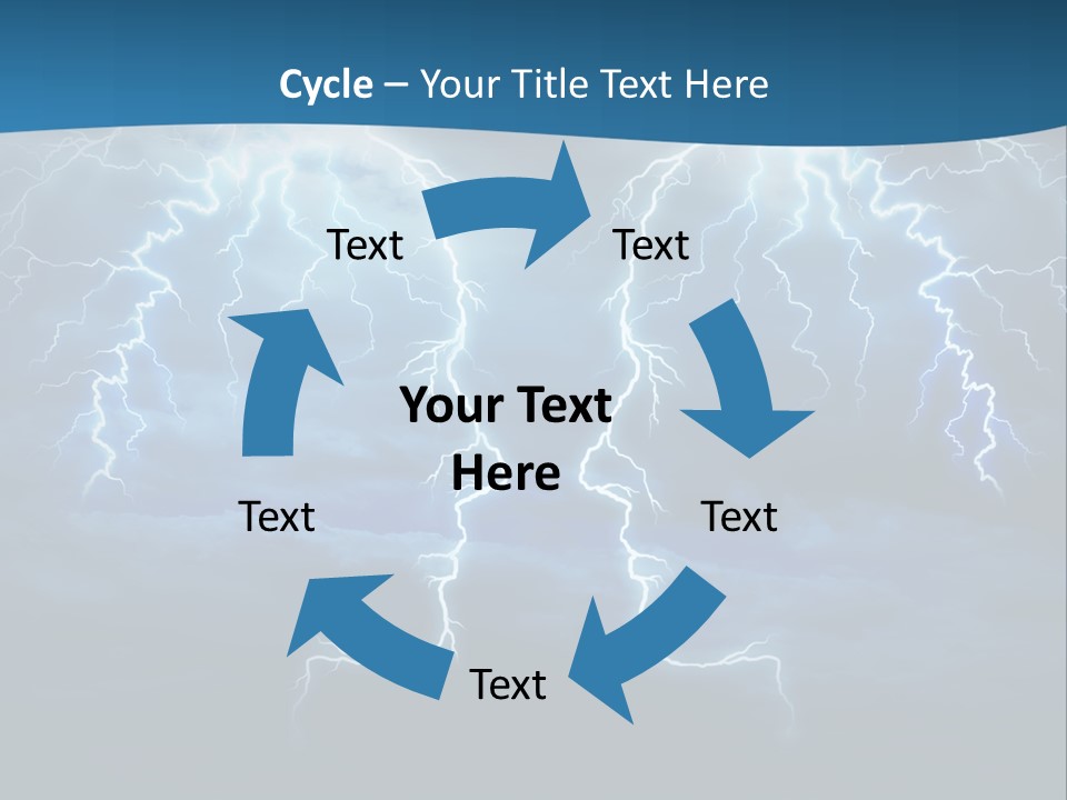 Supply System Power PowerPoint Template