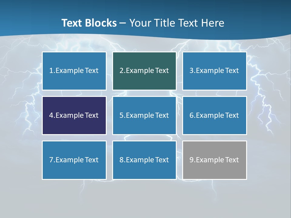 Supply System Power PowerPoint Template