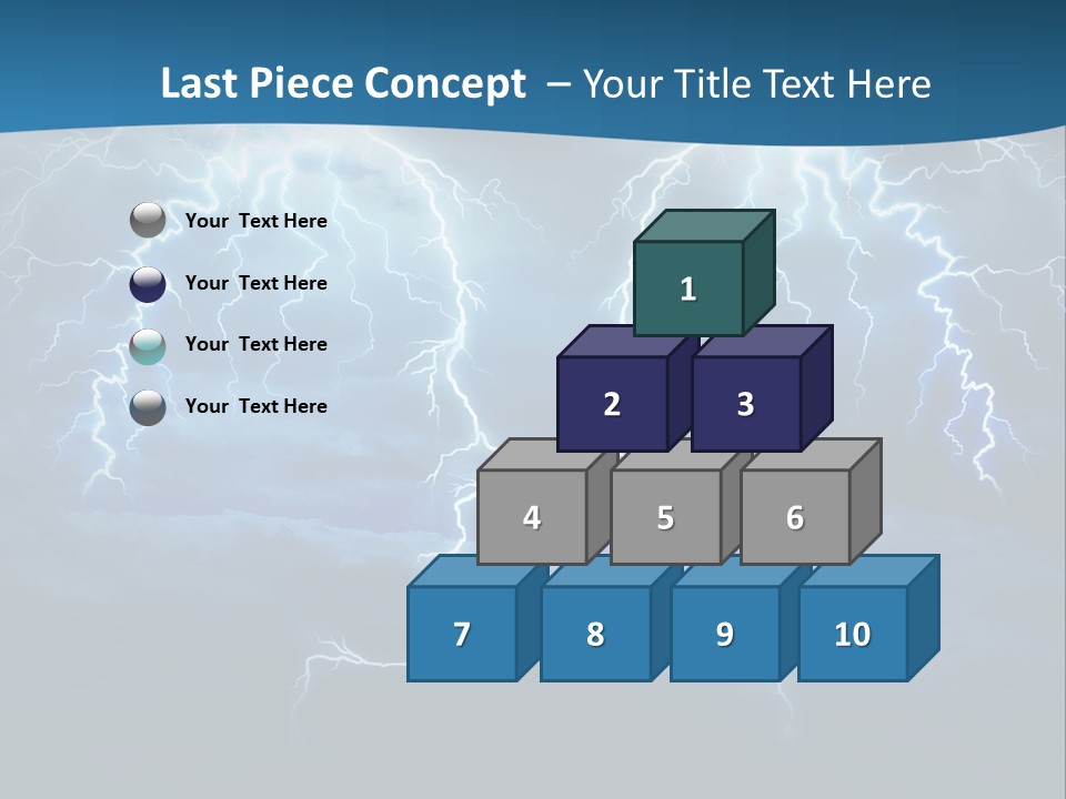 Supply System Power PowerPoint Template