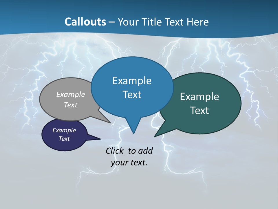 Supply System Power PowerPoint Template