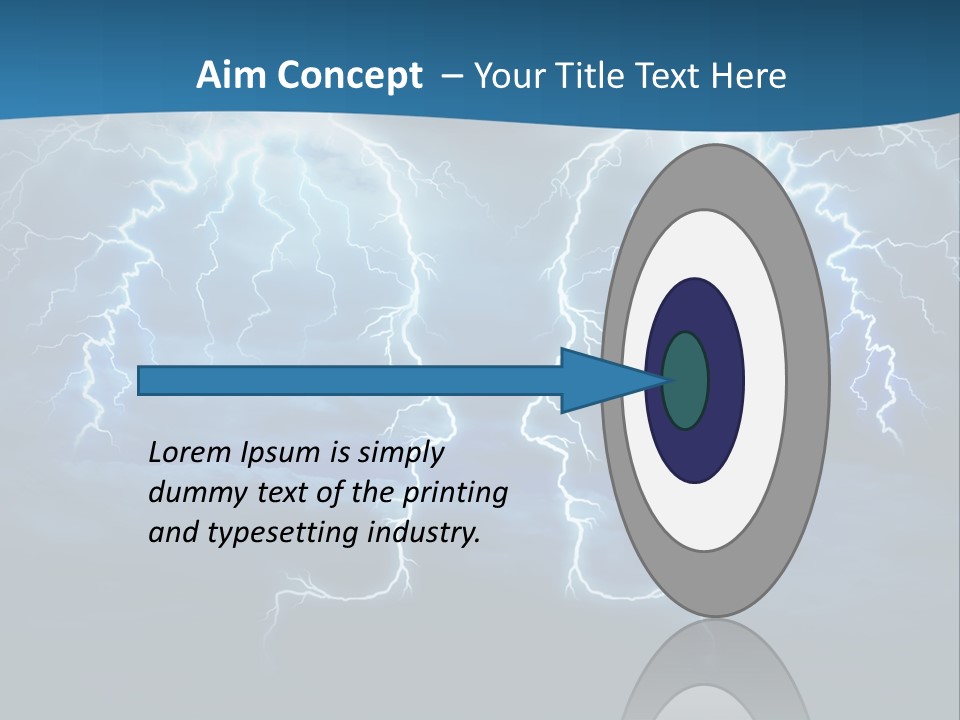 Supply System Power PowerPoint Template