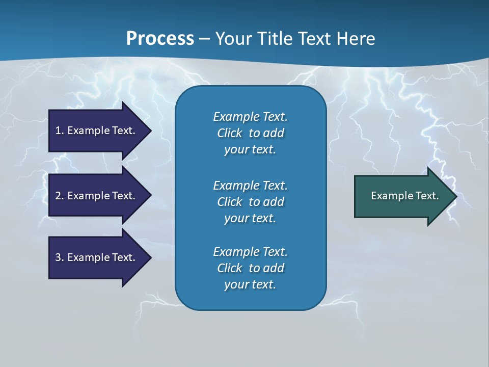 Supply System Power PowerPoint Template