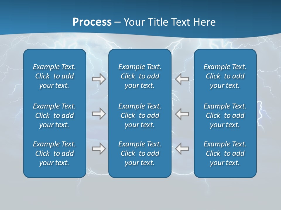 Supply System Power PowerPoint Template