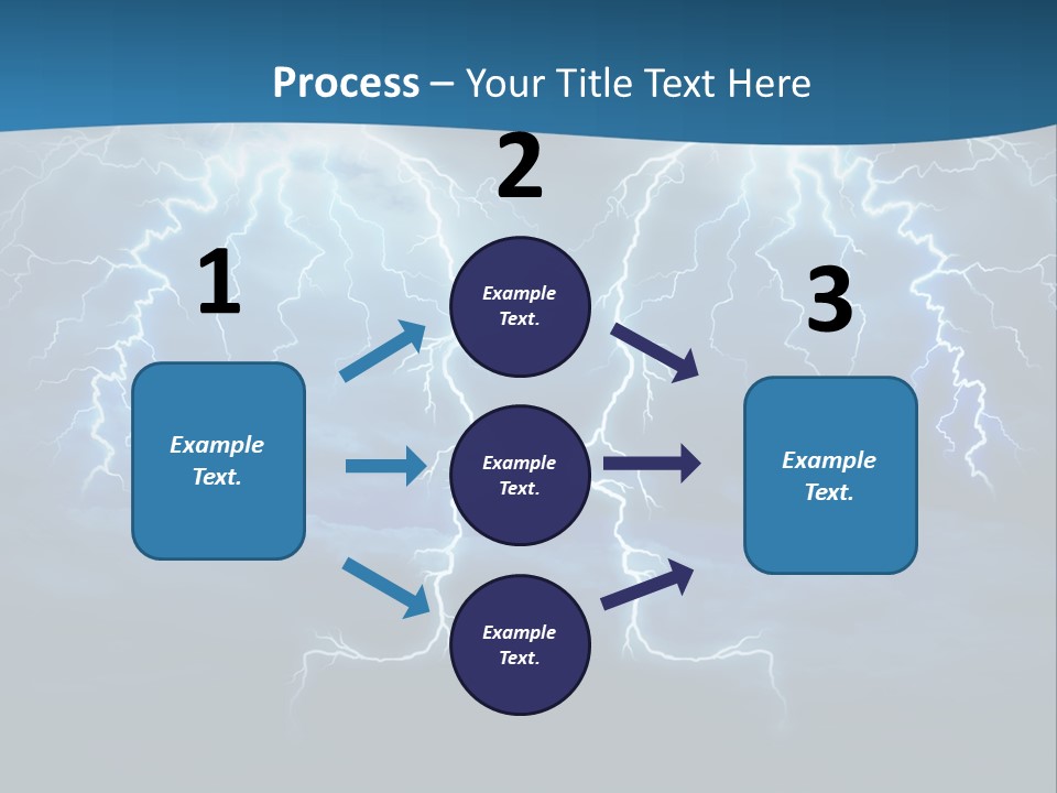 Supply System Power PowerPoint Template