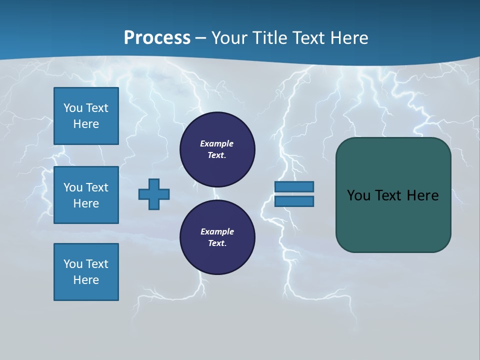 Supply System Power PowerPoint Template
