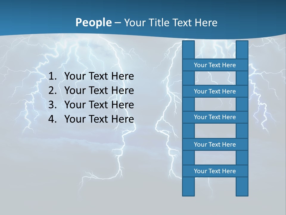 Supply System Power PowerPoint Template