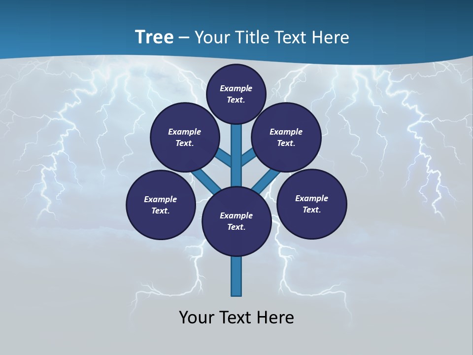 Supply System Power PowerPoint Template