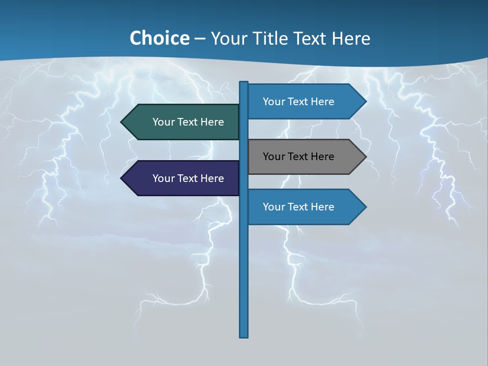 Supply System Power PowerPoint Template