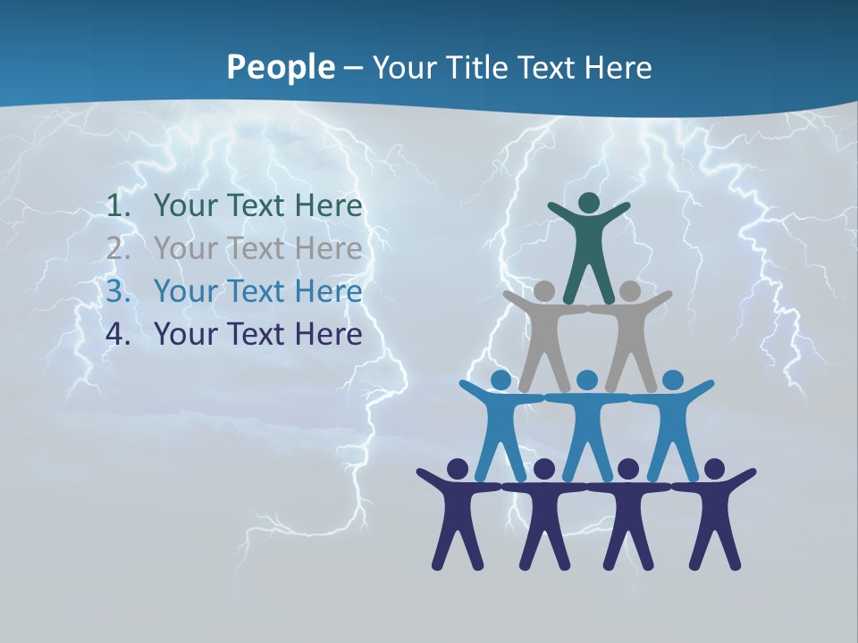 Supply System Power PowerPoint Template